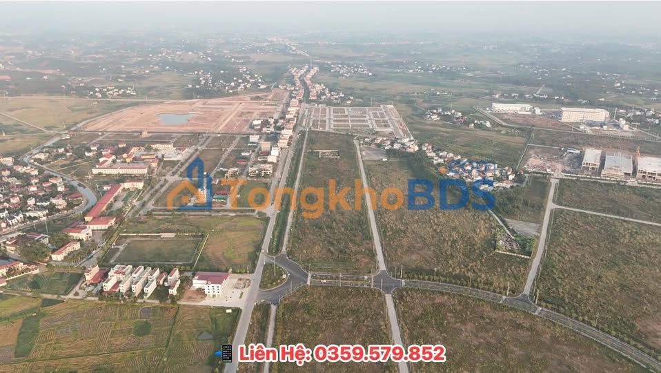 Đất nền LK5 Tân Hưng, Lạng Giang 126m² - View cây xanh, giá 3.6 tỷ