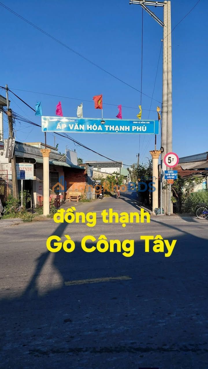 Đất Nền Gò Công Tây 150m² - Sổ Thổ Cư, Giá 220 Triệu