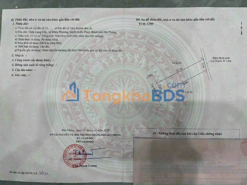 Đất nền Lạng Sơn 115.8m² - Lô đẹp, giá tốt tại TĐC Lạng Côn