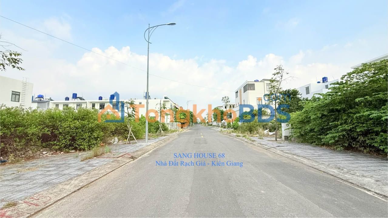 Bán đất nền 100m² Khu Đô Thị Tây Bắc, Rạch Giá - Sổ hồng riêng, giá 1.75 tỷ