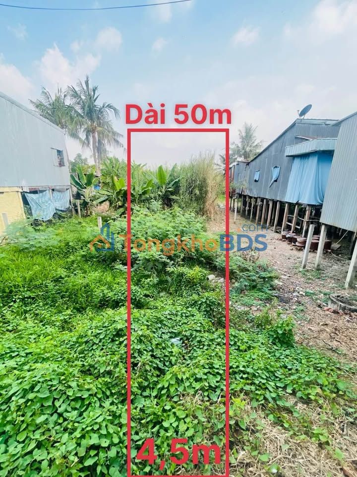 Đất nền mặt tiền đường kênh 2, An Giang - 223m² giá chỉ 750 triệu