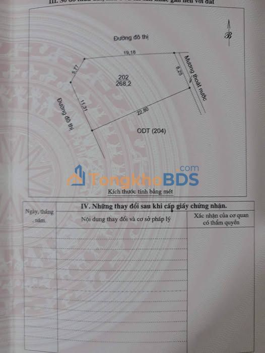 Đất Lô Góc Mặt Tiền Kinh Doanh Lèn Khối 7a Anh Sơn - 268.2m²