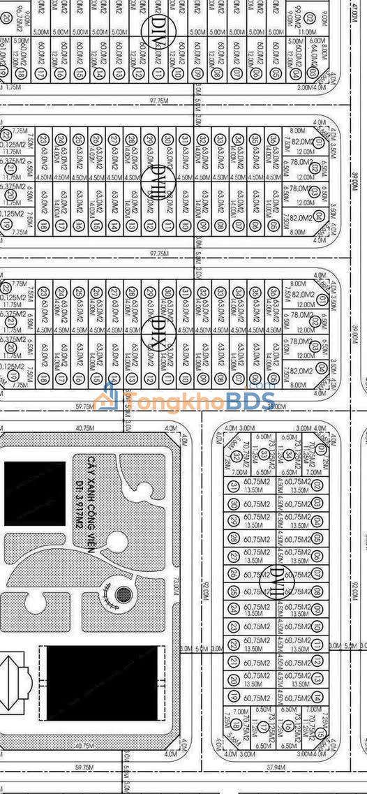 Dat dinh cu Tay Bac A3 P12 Vung Tau 300m2 1.55ty - Gia F0