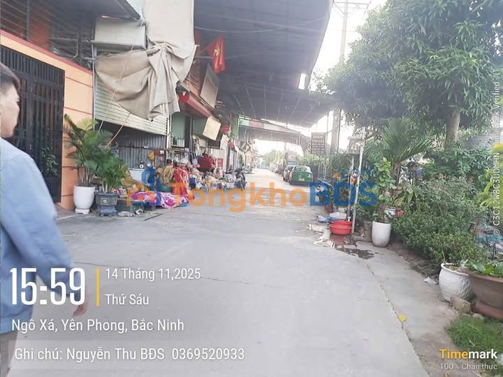 Đất Lô Góc Mẫn Xá, Yên Phong 83m² - Giá Đầu Tư Tốt, Sổ Đỏ Chính Chủ