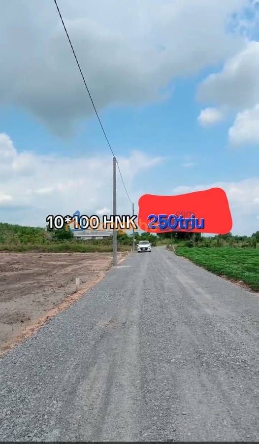 Đất Vườn 1000m² Sổ Hồng Riêng - Gần Chợ Hòa Bình, Châu Thành, Tây Ninh