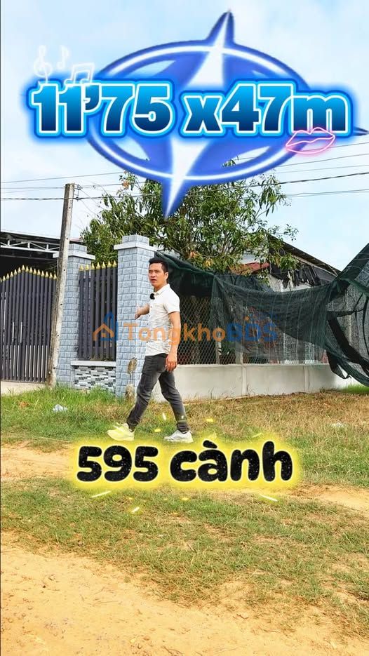 Bán Đất Mặt Tiền Đường Đỏ Bến Cầu, Tây Ninh 647m² - 595 Triệu