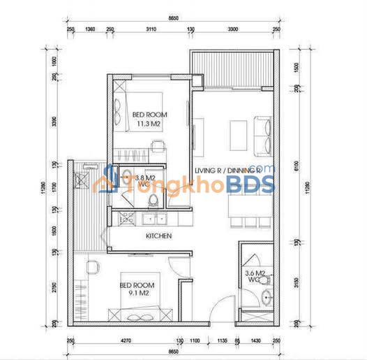 Căn hộ Gamuda Gardens 78m² 7 tỷ - View đẹp yên tĩnh