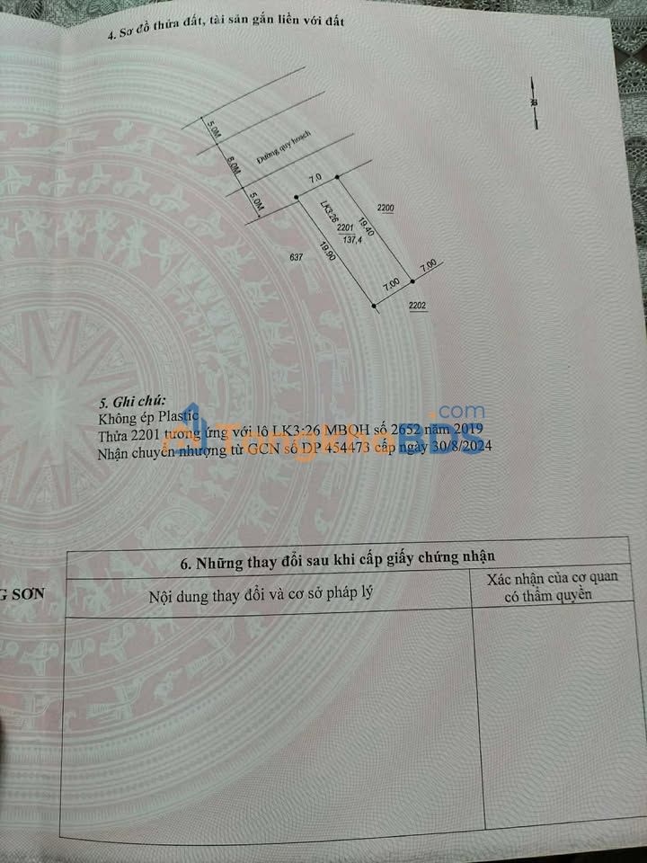 Bán Đất MT 7m Đường Đôi 39, TP Thanh Hóa - 137m² - 16 Tỷ