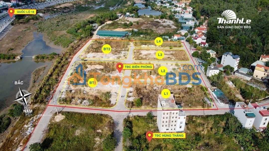 Đất nền Hùng Thắng, Hạ Long 70m² - Sổ đỏ trao tay, giá đầu tư