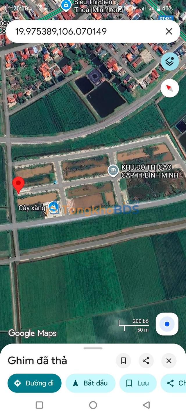 Đất nền Bình Minh Nam Trực 140m² 1.3 tỷ - Thổ cư full