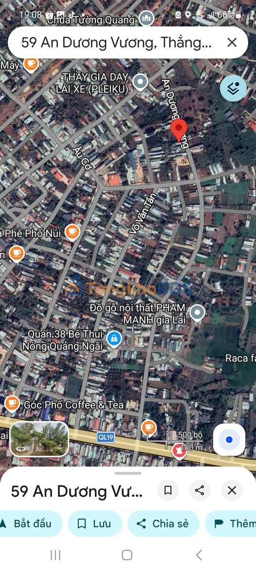 Bán Đất Mặt Tiền An Dương Vương, An Phú, Gia Lai - 350m² - 1.7 Tỷ