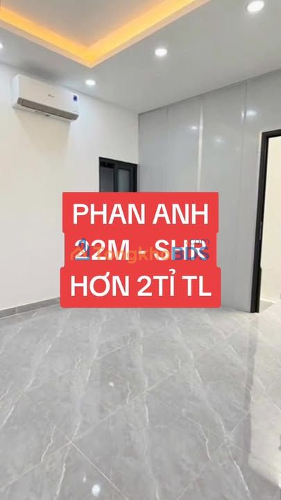 Nhà riêng Phan Anh, Quận 6 22m² 2 tỷ - Ô tô vào tận nhà