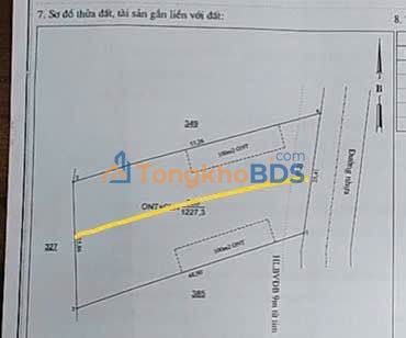 Đất nền Tân Tiến Bù Đốp 1265m² 1.17 tỷ - Đường to ô tô