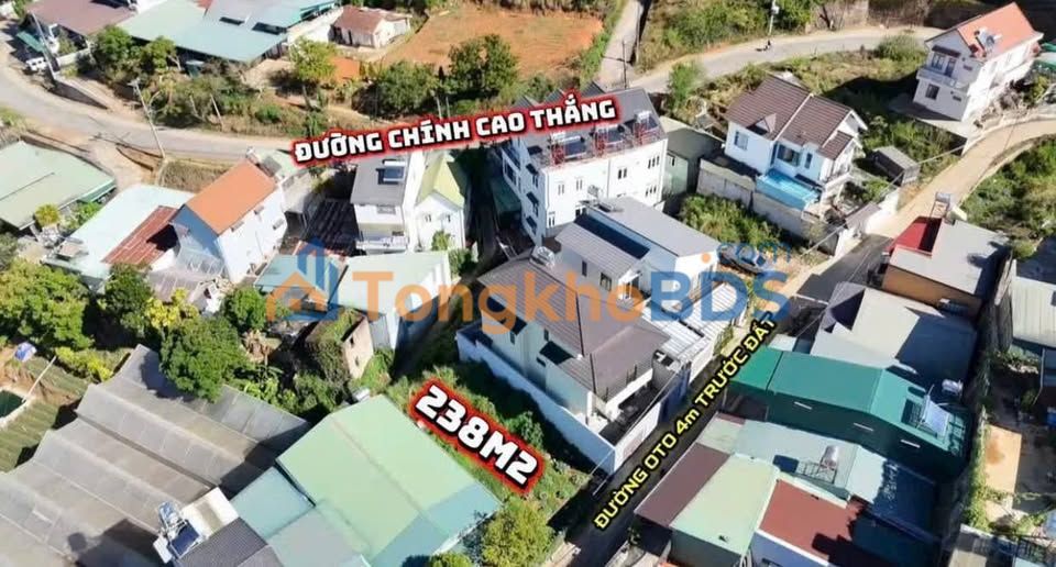 Đất Thổ Cư 238m² Cao Thắng Đà Lạt - Sổ Riêng, Giá 7.68 Tỷ