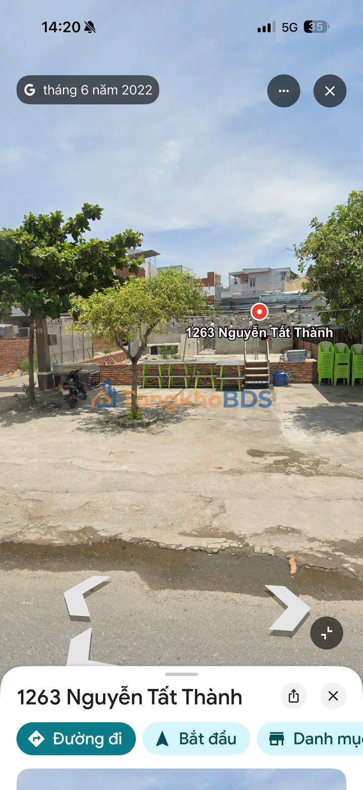 Đất thuê Nguyễn Tất Thành 375m² 20 tr - Đường ô tô
