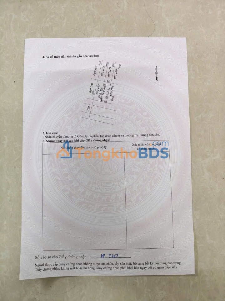 Đất nền 108m² LK4-34 OM7 Thanh Hóa - Sổ đỏ, Hướng Sông