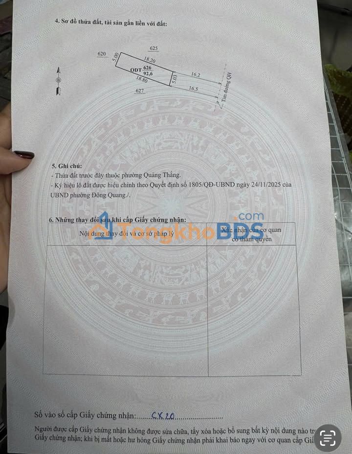 Bán Đất Trục Chính Trịnh Kiểm, Quảng Thắng - 82.6m² Hướng Đông Nam, Giá 5 Tỷ