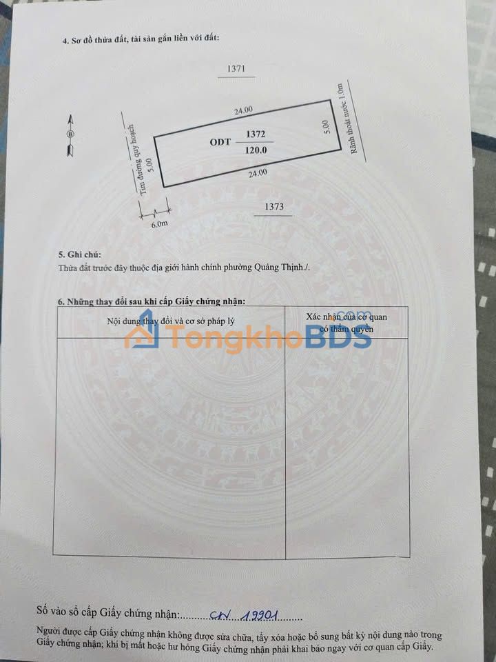 Đất Nền Quảng Phú - Thanh Hóa 120m² Sổ Đỏ, Gần Chợ & Đại Học