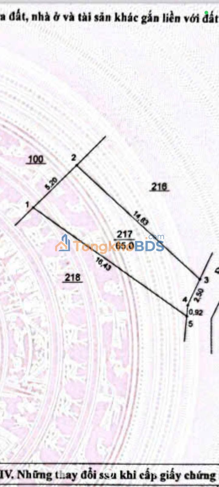 Bán Đất Thổ Cư 65m² Vĩnh Trung, Thanh Trì - Giá Tốt Đầu Tư