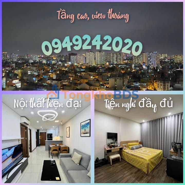 Cho thuê căn hộ Richstar Tân Phú 3PN, view thoáng - Giá chỉ từ 12 triệu