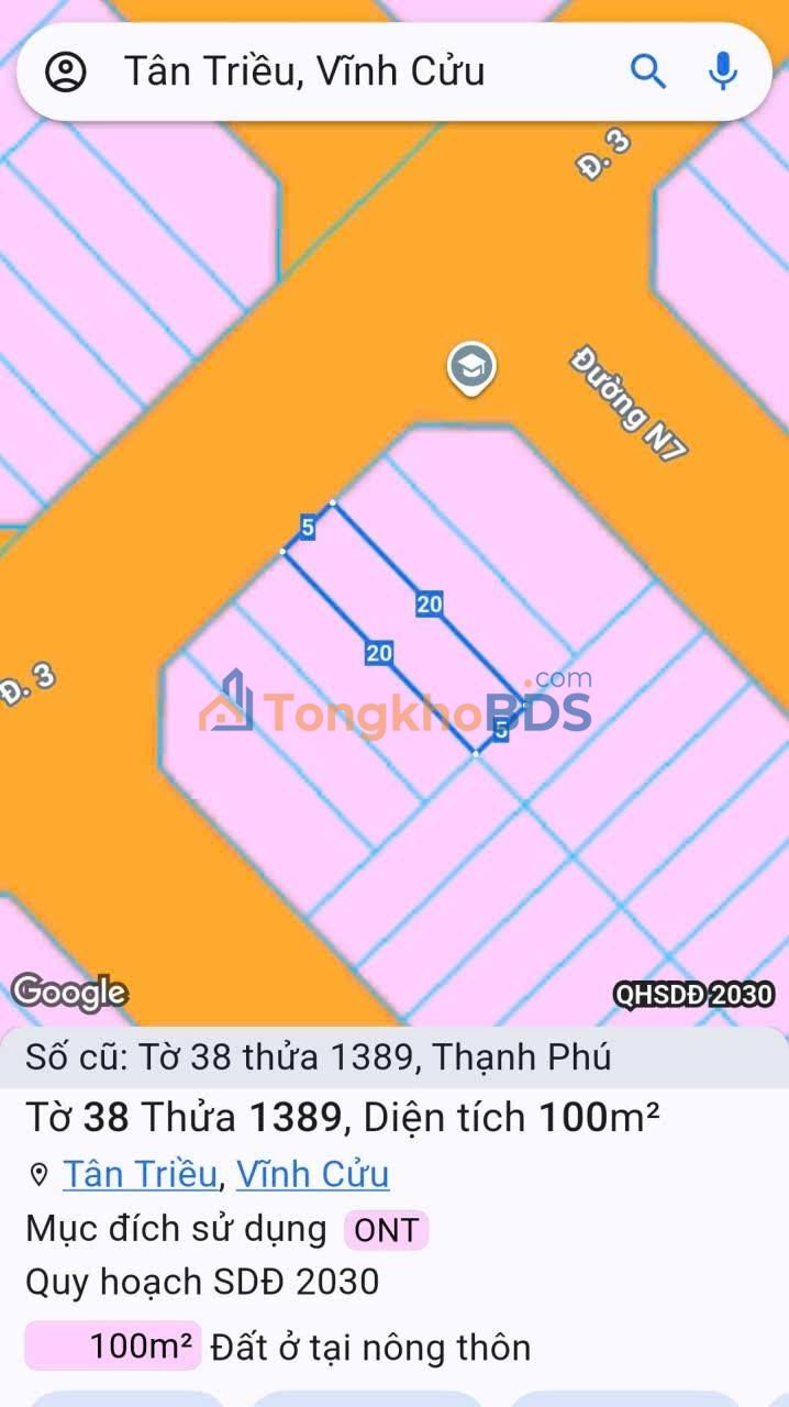 Đất nền Lavender Tân Triều 200m² thỏa thuận - Tiềm năng tăng giá