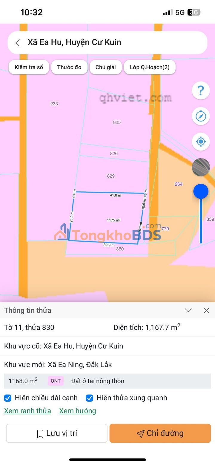 Đất nền Cư Kuin - Đắk Lắk 1500m² Sổ Đỏ Giá 799 Triệu - Đầu Tư Sinh Lời