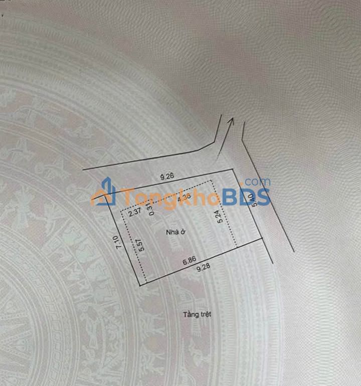 Đất Trần Hưng Đạo 57m² giá 3,95 tỷ - Sổ đỏ chính chủ