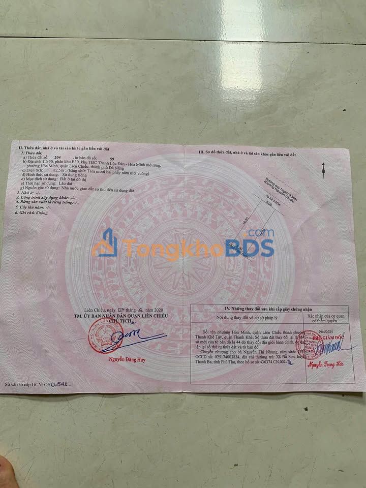 Nhà Nguyễn Chích Hòa Minh 83m² 5 tỷ - Ô tô vào nhà