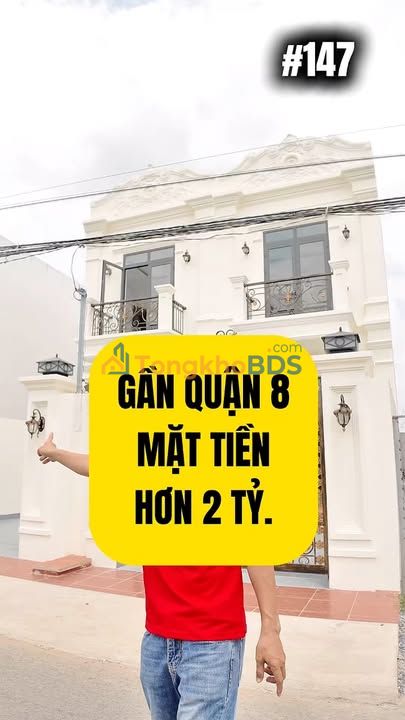 Nhà Mặt Tiền Quận 8 - 56m² - Giá 2 Tỷ - Kinh Doanh Đỉnh Cao