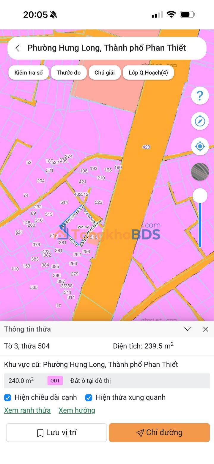 Đất nền Phan Thiết Tôn Đức Thắng 239m² 4.5 tỷ - Tiềm năng tăng giá