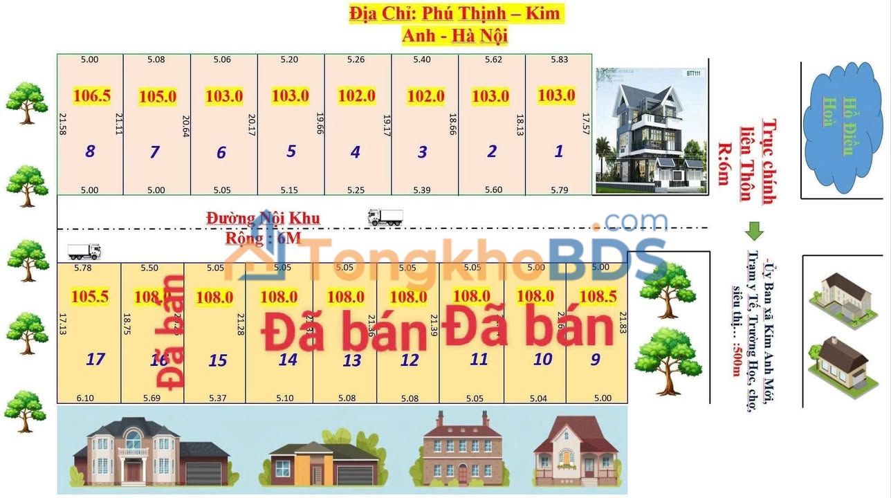 Đất Nền Sóc Sơn 100m² - Sổ Sẵn Sàng, Giá F0 Hấp Dẫn