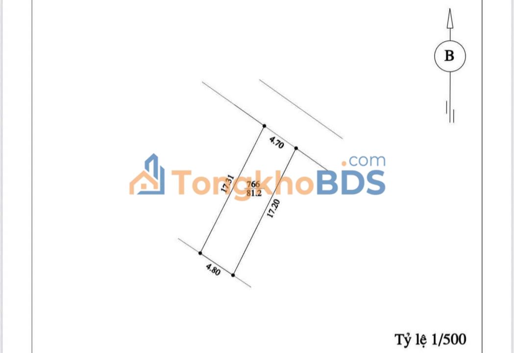 Bán đất Hạ Mỗ, Đan Phượng 81.2m² - Ngõ ô tô tránh, dân cư thân thiện