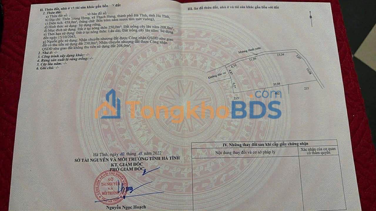 Đất Vườn 458m² Xã Hưng Thịnh, Trảng Bom - Giá Đầu Tư 2.1 Tỷ