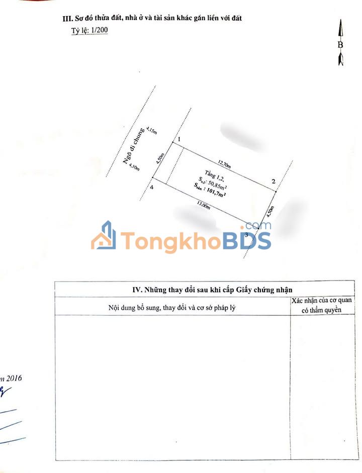 Nhà Mặt Ngõ An Đà 60m² 3.5 Tầng - Kinh Doanh Đa Ngành - Sổ Đỏ Chính Chủ 4.6 Tỷ