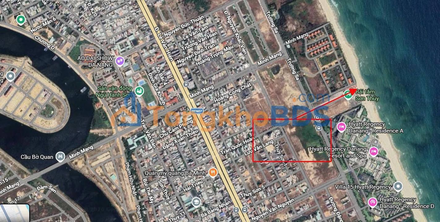 Bán Đất Biển 300m² Mặt Tiền 10m Nguyễn Cơ Thạch - Sổ Hồng, Kinh Doanh Đỉnh Cao