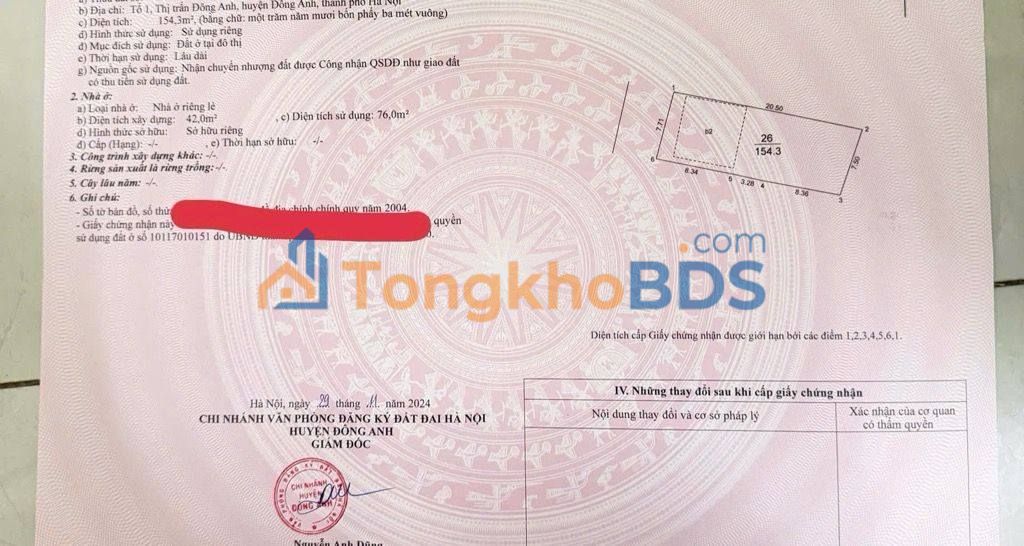 Bán Đất Kinh Doanh 155m² TT Đông Anh - Tặng Biệt Thự 3 Tầng, Kinh Doanh Sầm Uất