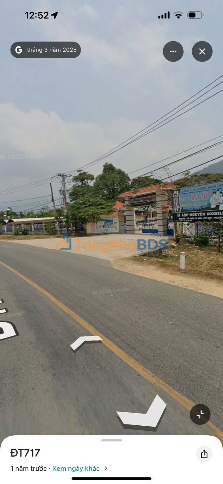 Đất Mặt Tiền ĐT717 Tánh Linh - 10000m² Sổ Riêng, Giá 150 Tỷ