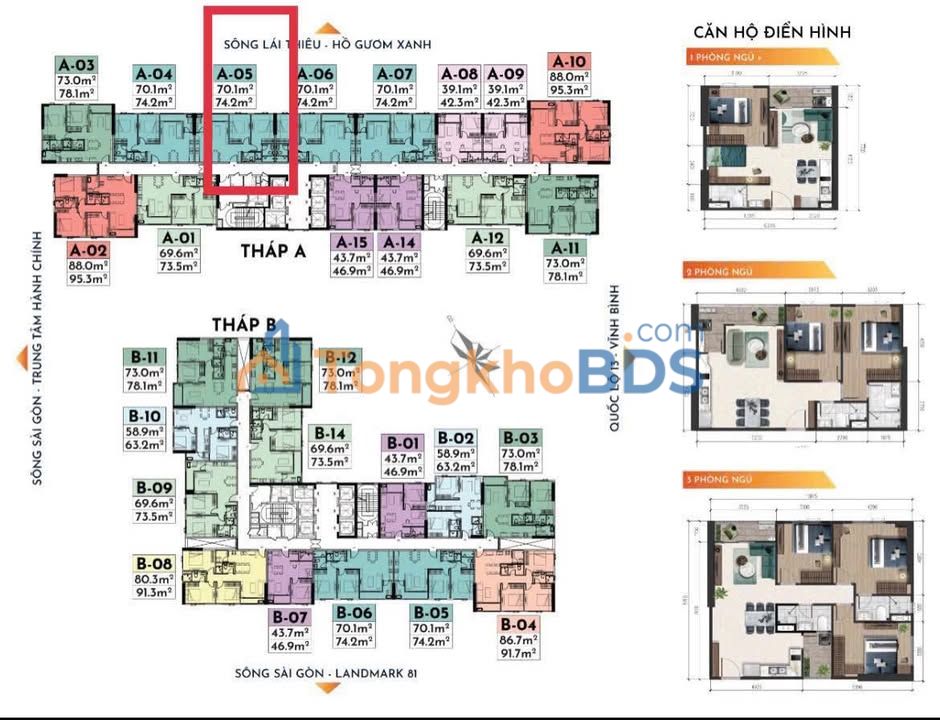 Căn hộ ATSkyGarden Quận 7 - 74m² - 2.7 Tỷ - Sẵn Sàng Dọn Vào Ở Ngay!