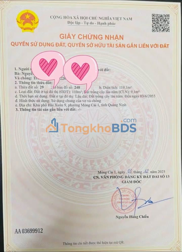 Bán Gấp Nhà Cấp 4 Kèm Đất Thổ Cư 119m² Gần Đại Lộ Gà Mạnh Hoạch