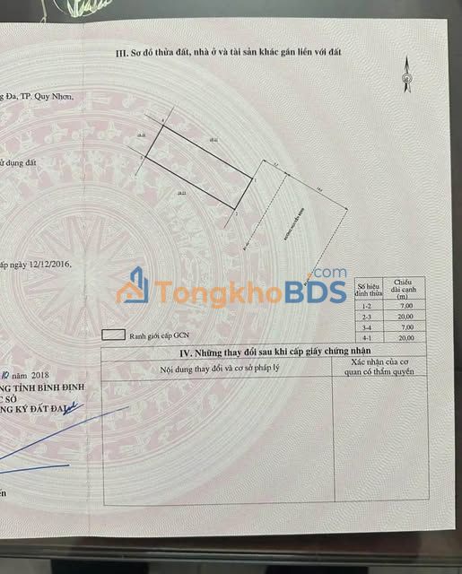 Bán Đất Quy Nhơn 140m² Mặt Tiền Nguyễn Bính - Cơ Hội Đầu Tư Vàng