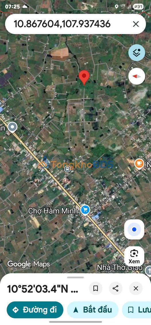 Đất Vườn Hàm Minh 11000m² - Giá Đầu Tư 2 Tỷ - Sẵn Sổ