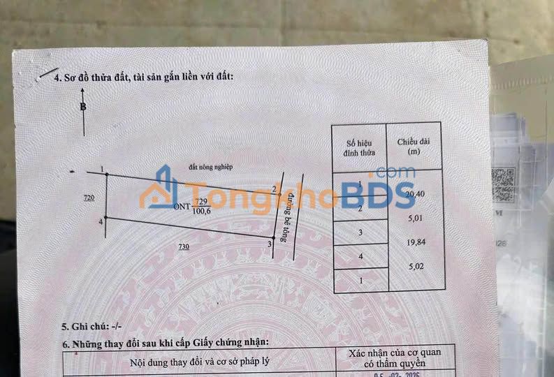 Đất Thổ Cư 100m² Gần QL28, Bình Thuận - Sổ Hồng Sẵn Sàng