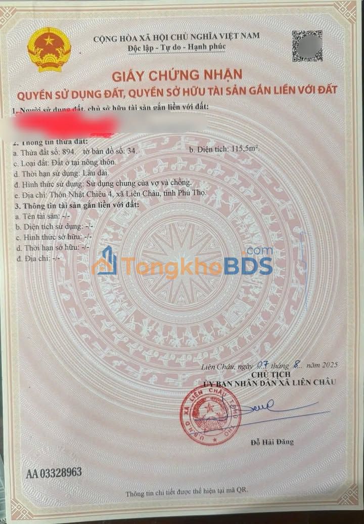 Đất Vĩnh Phúc - Lô Góc 115m² Trục Chính Liên Châu, Kinh Doanh Đỉnh Cao