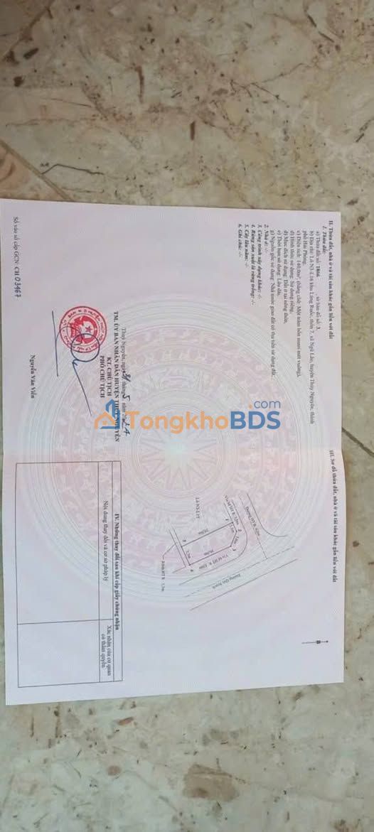 Đất nền góc 140m² Thủy Nguyên - Sổ đỏ chính chủ, giá 4.5 tỷ