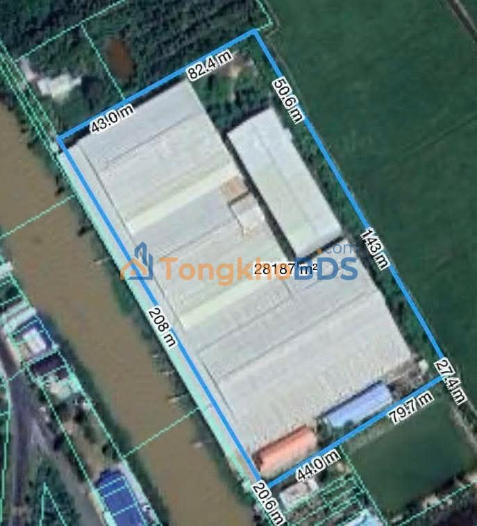 Bán Nhà Máy Xây Lúa 28.000m2 Mặt Sông Lớn - Đồng Tháp