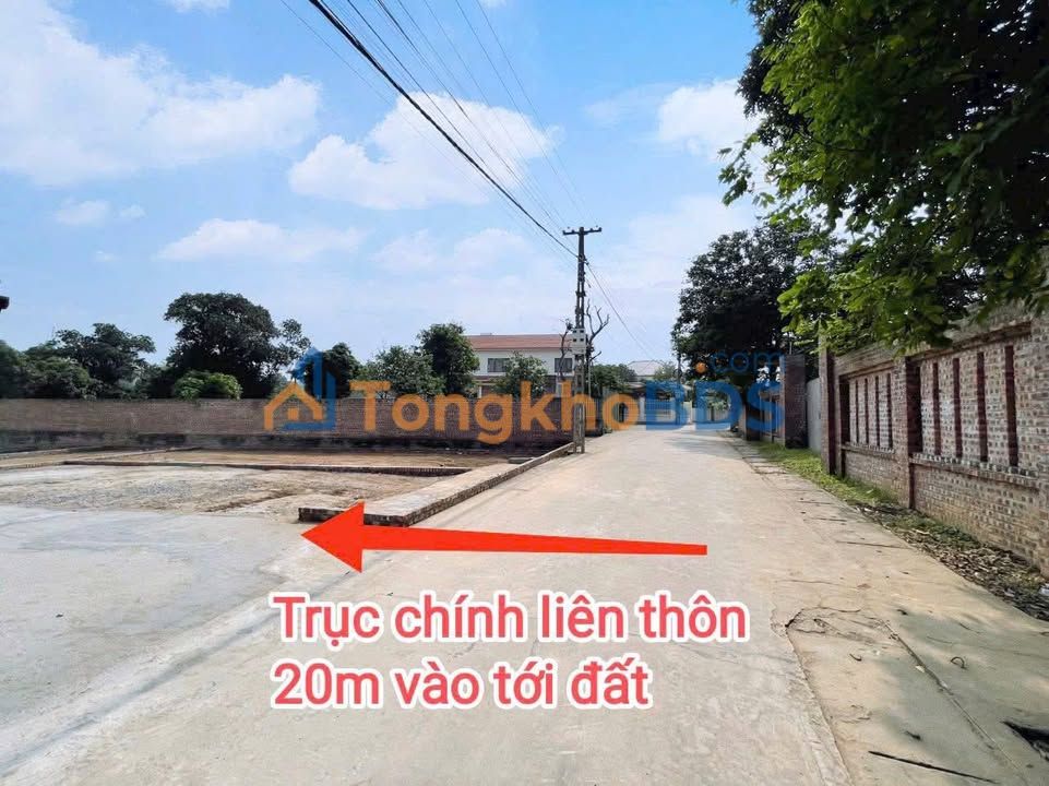 Đất Sóc Sơn 46m² - Gần Sân Bay, Ô tô tránh nhau - Giá 1.x Tỷ