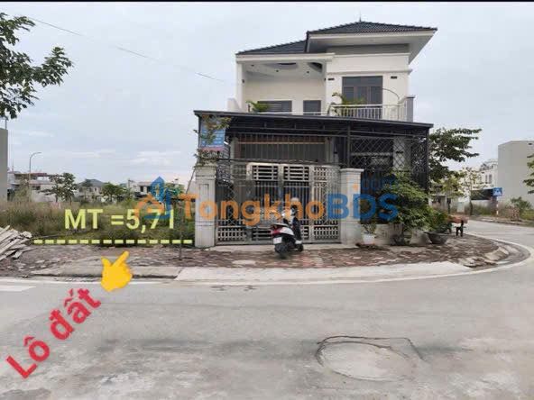 Đất nền tái định cư Ninh Liệt (Khu 9 Hồng Kỳ) - 120m², mặt tiền 5.71m, giá đầu tư