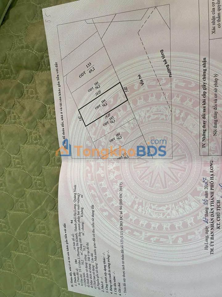 Đất Vàng Trục Chính Lideco Giai Đoạn 2, Hạ Long - 70m² Hướng Đông Nam