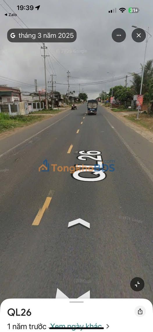 Đất Vườn Đắk Lắk - 546m² Mặt Tiền QL26 Cư M'gar, Giá Tốt