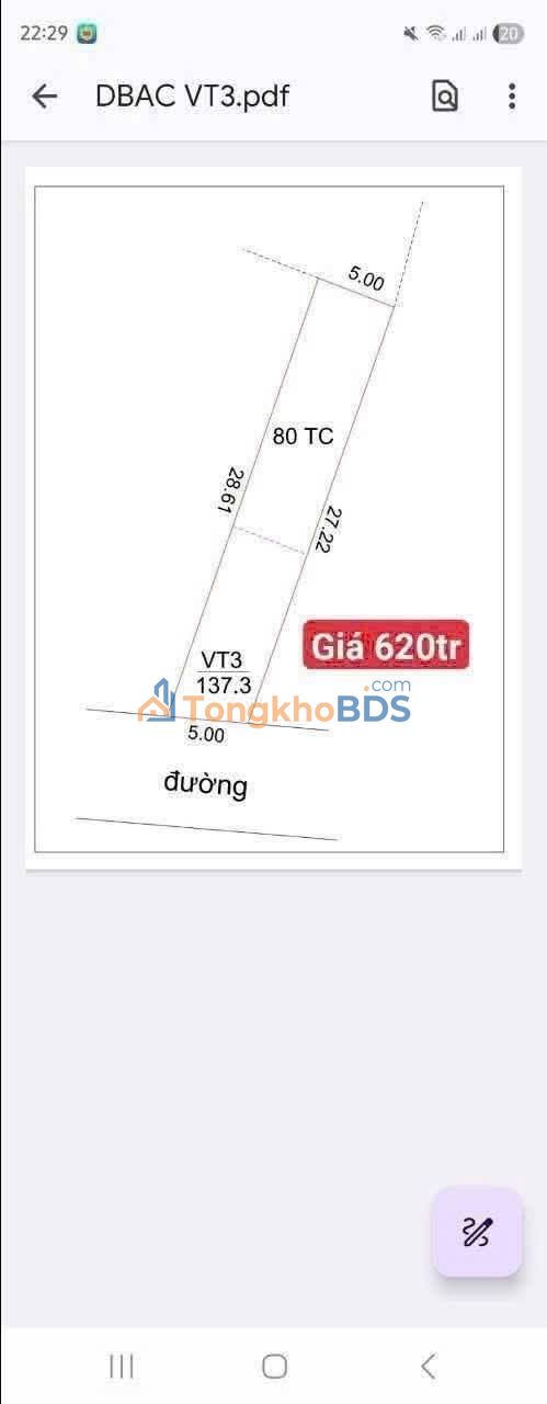 Đất Nền 685m² Gần Hồ Đá Bàng - Sổ Riêng, Giá 620 Triệu